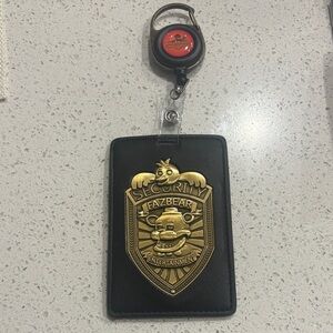 Halloween Horror Nights Five nights at Freddy’s Security ID badge